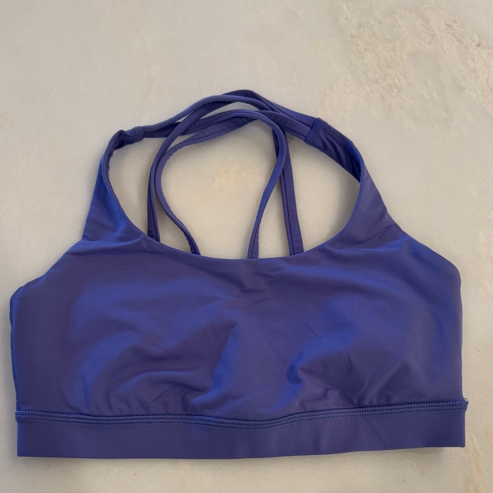 Lululemon Purple Energy Sports Bra